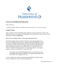 University of Huddersfield Repository