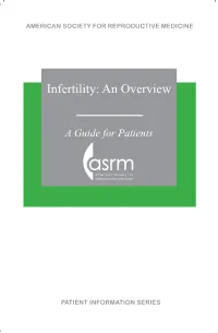 Infertility: an Overview
