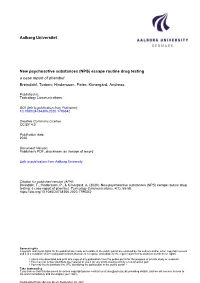 New Psychoactive Substances (NPS) Escape Routine Drug Testing: a Case Report of Phenibut