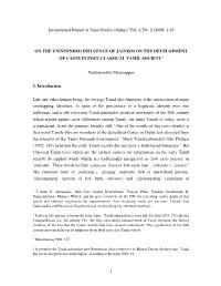 (2008) 1-65 on the Unintended Influence of Jainism on The