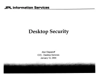 Desktop Security
