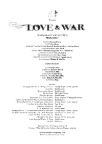 L & W Program Final 2