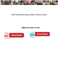 Old Testament King James Version Audio
