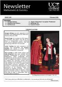 ISSUE 2/08 February 2008