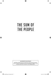 The Sum of the People
