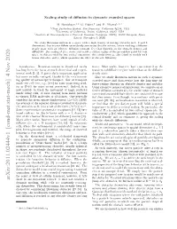 Arxiv:2011.02444V1 [Cond-Mat.Stat-Mech] 4 Nov 2020 Short in One Important Respect: It Does Not Consider a Jump Over Obstacles, We ﬁx Their Radius As = 10 