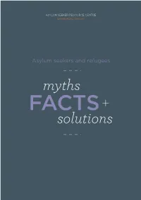 Myths, Facts and Solutions 1 Asylum Seeker Resource Centre