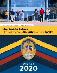 Report 2020 Table of Contents