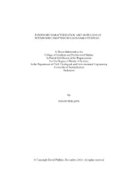 Reservoir Characterization and Modelling of Potash Mine Injection Wells in Saskatchewan