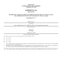 SCHEDULE 13G (Rule 13D-102)
