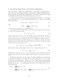 8 Non-Abelian Gauge Theory: Perturbative Quantization