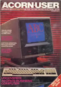 Acorn User Welcomes Submissions Irom Readers