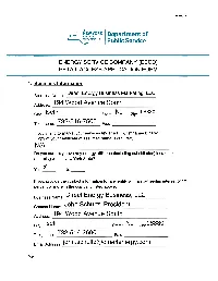 Esco) Retail Access Application Form