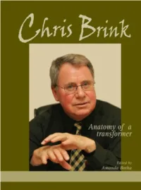Chris Brink Anatomy of a Transformer