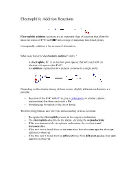 Electrophilic Addition Reactions.Pdf