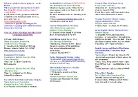 Full Whats on Guide