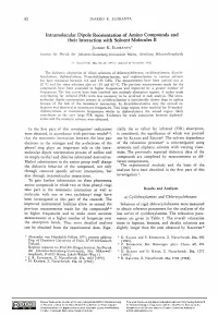 Intram Olecular Dipole R Eorientation of Am Ino Com Pounds And