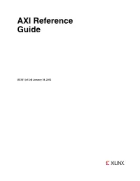 AXI Reference Guide