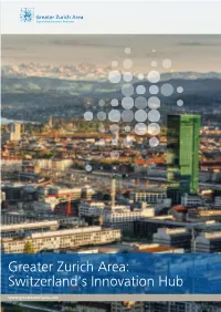 Switzerland's Innovation Hub INNOVATION HUB