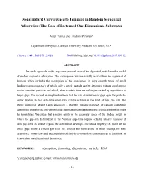 The Case of Patterned One-Dimensional Substrates