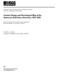 Coastal Change and Glaciological Map of The
