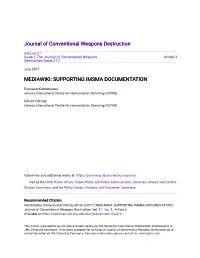Mediawiki: Supporting Imsma Documentation