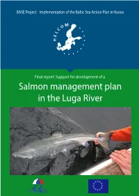 Support for Development of a Salmon Management Plan in the Luga River