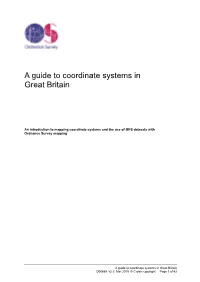 A Guide to Coordinate Systems in Great Britain