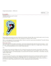 Conquering the Colon: the Adventure of Advanced Punctuation