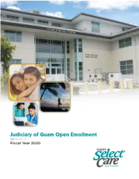 Judiciary of Guam Open Enrollment Web Calvos.Net Fiscal Year 2020