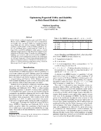 Optimizing Expected Utility and Stability in Role Based Hedonic Games