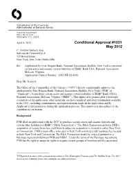 Conditional Approval 1031