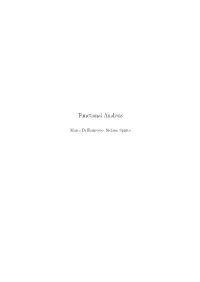 Functional Analysis