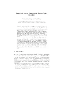 Improved Linear Analysis on Block Cipher MULTI2⋆