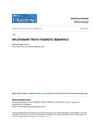 Inflationary Truth-Theoretic Semantics