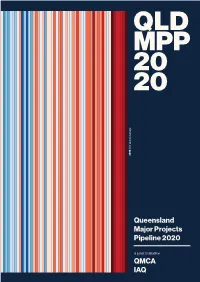 Queensland Major Projects Pipeline 2020 QMCA