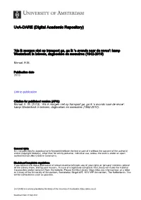 Uva-DARE (Digital Academic Repository)