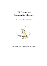 Full Programme and Abstracts