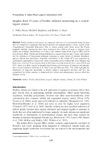 Insights from 15 Years of Benthic Infaunal Monitoring in a Coastal Lagoon System