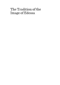 The Tradition of the Image of Edessa