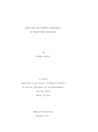 Cargo Cult and Economic Development in Transitional