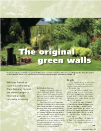 The Original Green Walls