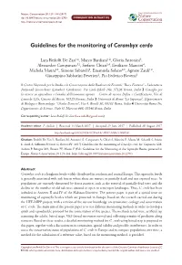 ﻿Guidelines for the Monitoring of Cerambyx Cerdo