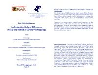 Understanding Cultural Differences