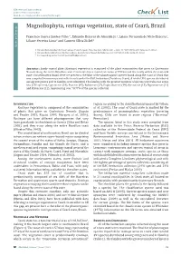 Check List and Authors Chec List Open Access | Freely Available at Journal of Species Lists and Distribution
