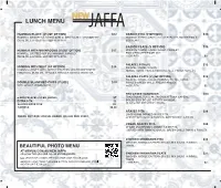 LUNCH MENU NEW JAFFA 04-11 Copy