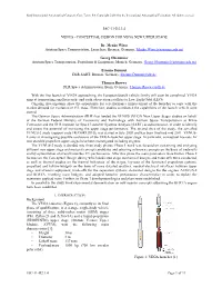 Conceptual Design for Vega New Upper Stage