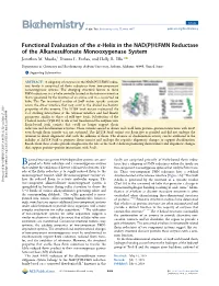 Functional Evaluation of the Π-Helix in the NAD(P)