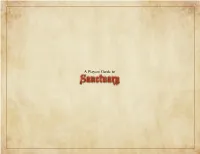 The Player's Guide to Sanctuary