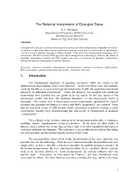 The Statistical Interpretation of Entangled States B
